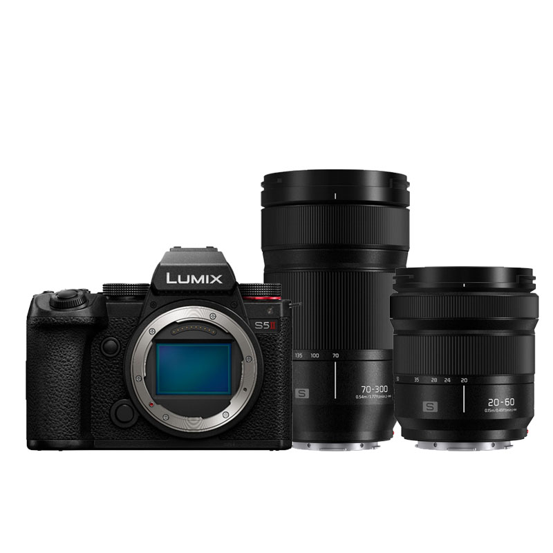 Panasonic Lumix DC-S5 II + Lumix S 20-60mm F/3.5-5.6 + Lumix S 70-300mm F/4.5-5.6 Macro OIS