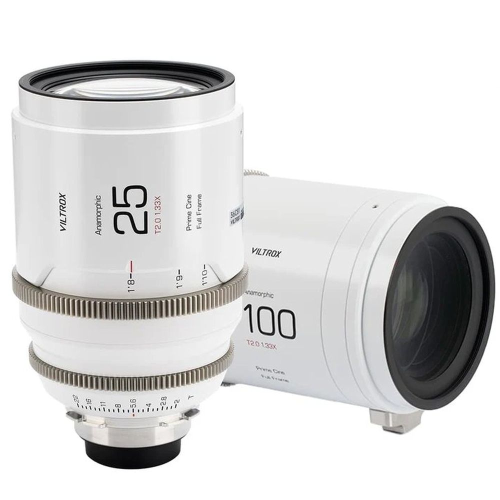 Viltrox Anamorphic Cine Set 25 &100mm T2.0 1.33X PL mount