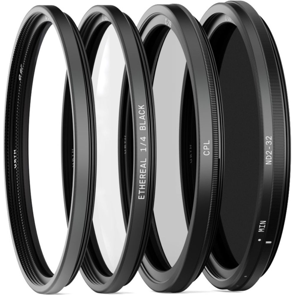 Urth 72mm Cinematic Filter Kit Plus+ (UV, CPL, ND32, Ethereal 1/4 Black Mist)