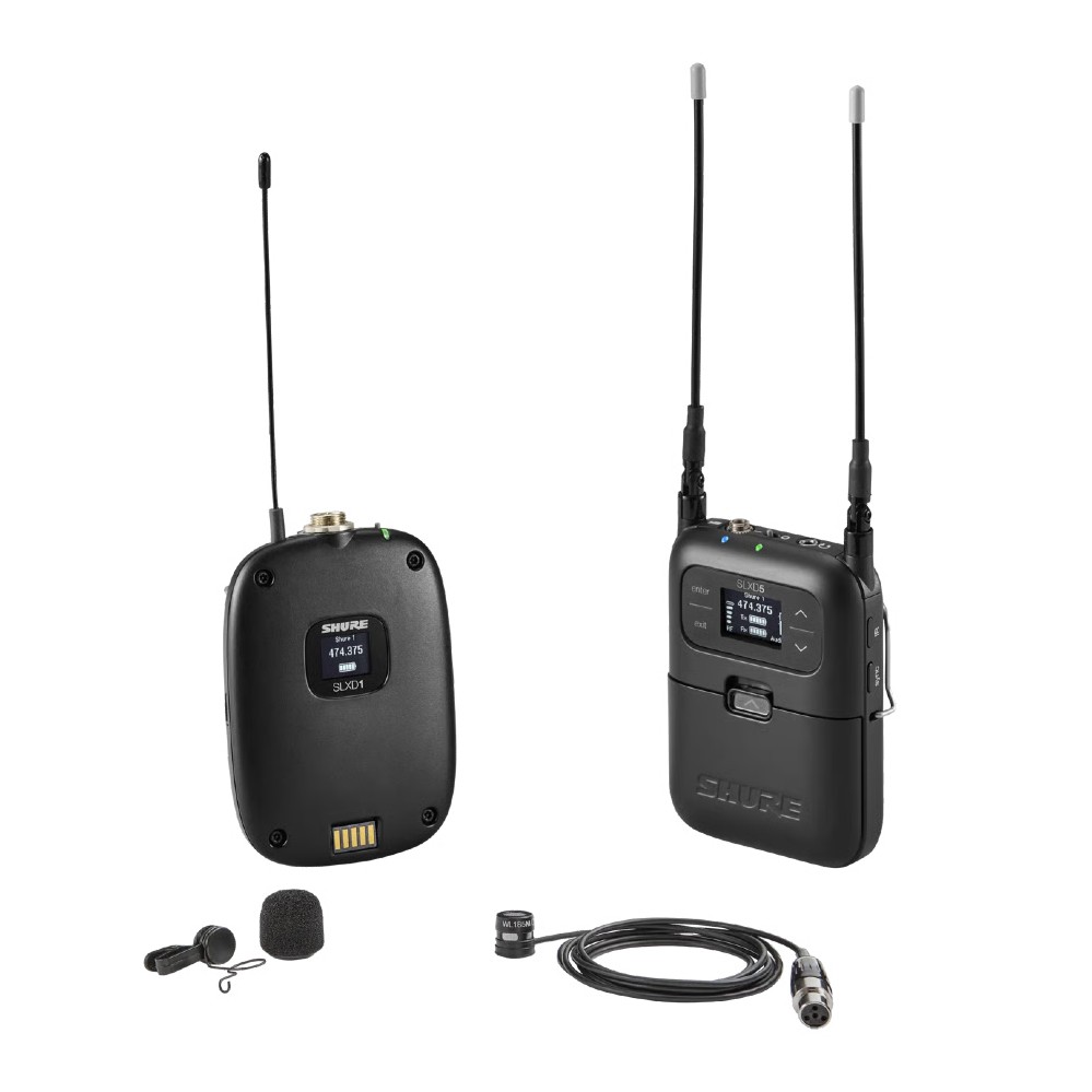 Shure SLXD15/85M Tragbares digitales drahtloses Bodypack-System
