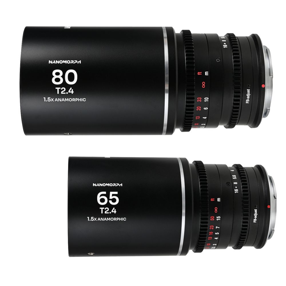 Laowa Nanomorph S35 Bundle (65mm, 80mm) (Silber) L-Mount