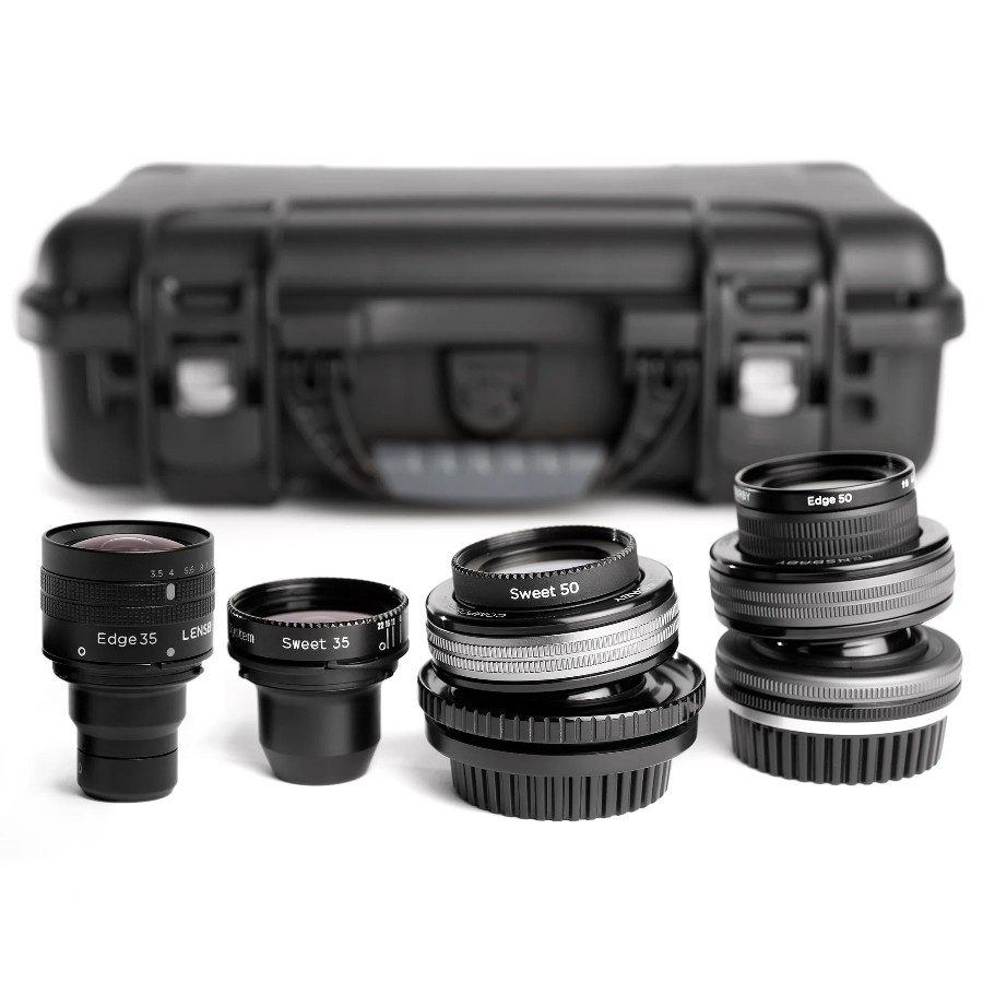 Lensbaby Movie Maker's Kit III mit PL-Anschluss und Canon EF-Anschluss