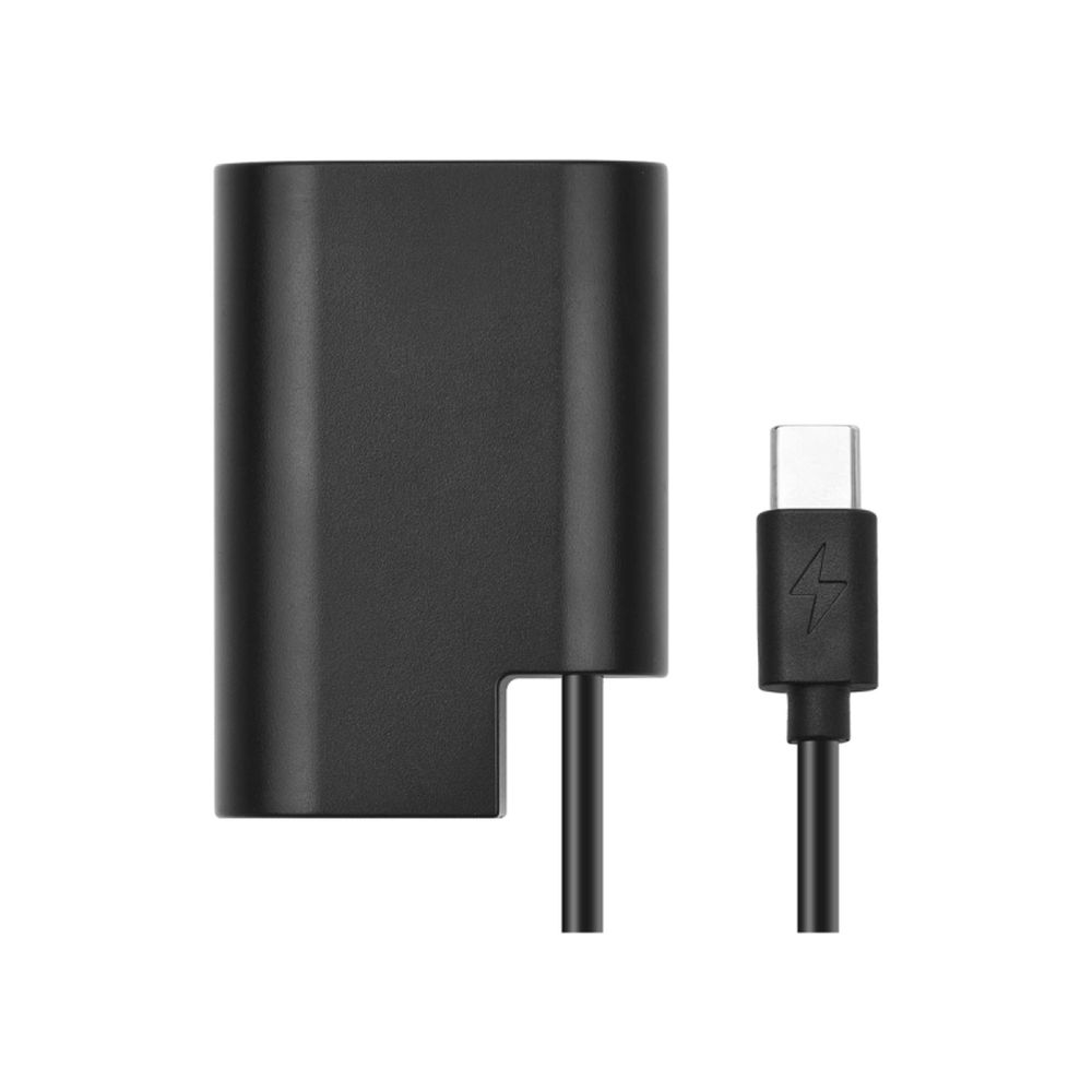 Caruba PD-DCC12 Panasonic DMW-BLF19 Dummy-Akku, USB-Typ-C-Spiralkabel