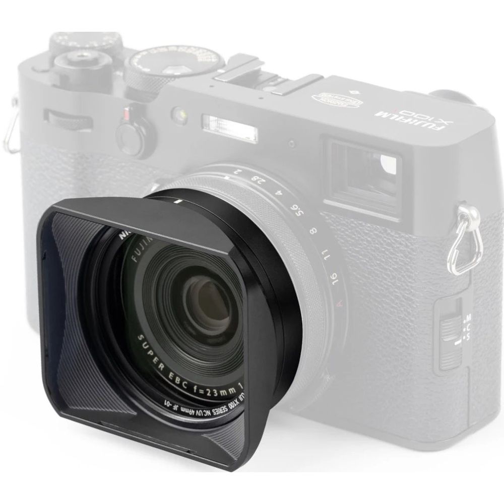 NiSi Fujifilm X100 JetMag Pro Gegenlichtblende Kit schwarz