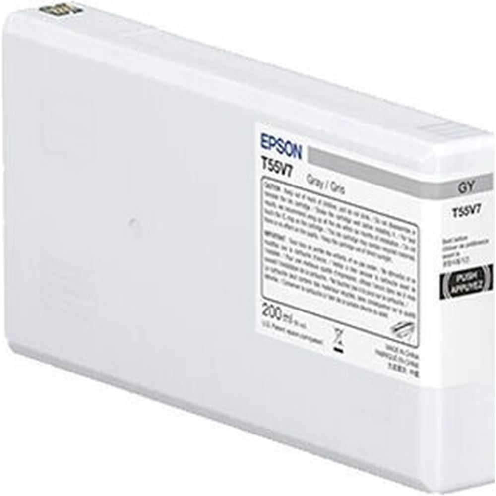 Epson 5LB T55W7 Graue Tintenpatrone 200 ml