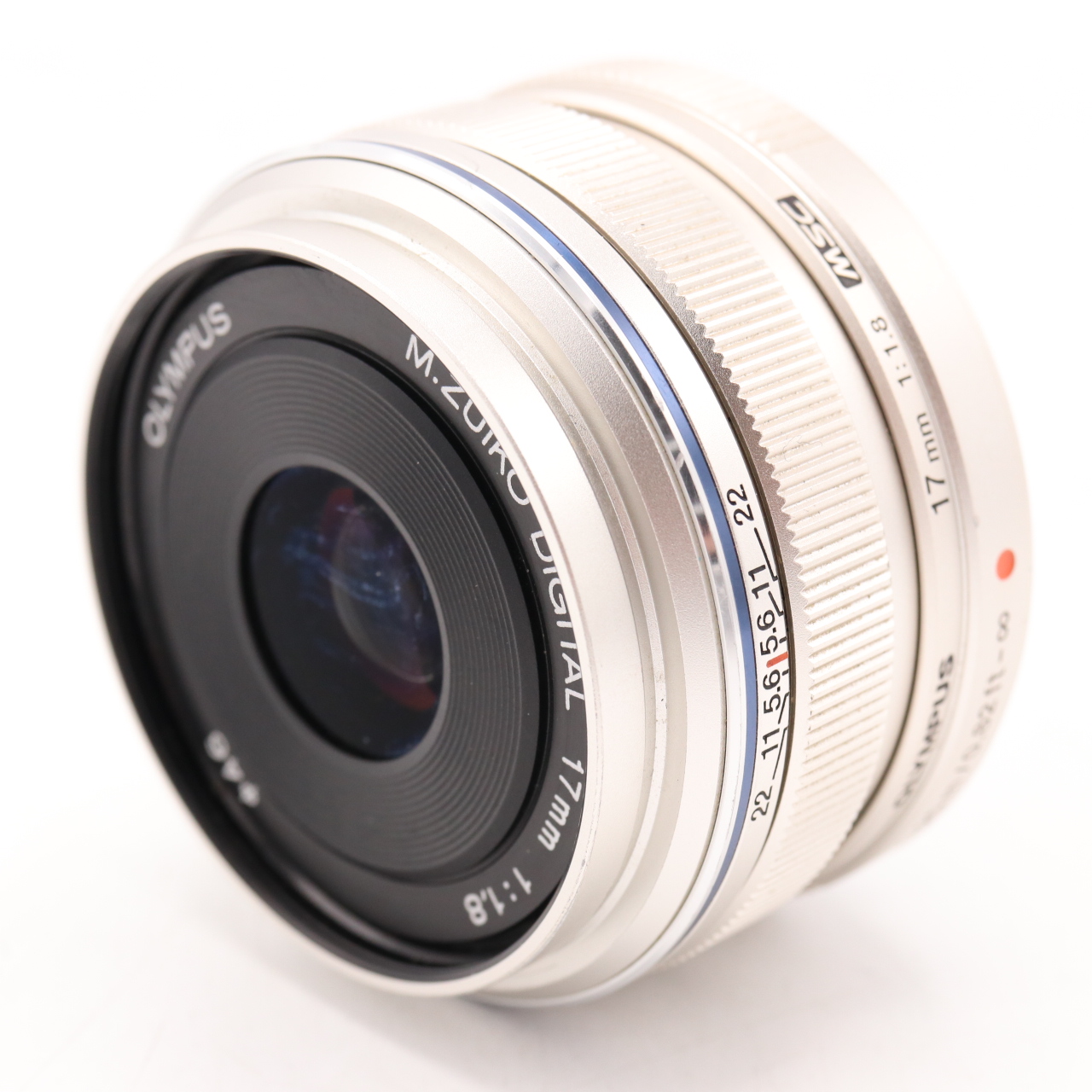 Olympus MFT 17mm F/1.8 silber M.Zuiko Digital Gebrauchtware