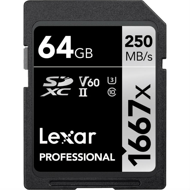 Lexar SDXC Professional 64 GB 1667x UHS-II