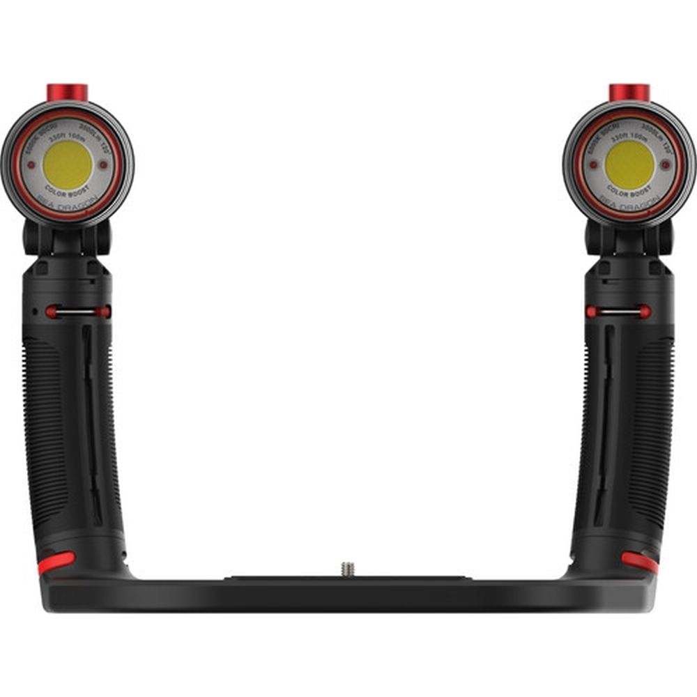 SeaLife Sea Dragon DUO 6000F Color Boost-Set (inkl. 2x 3000 Color Boost-Leuchten, Ultra-Dual-Tray, SL944-Koffer)