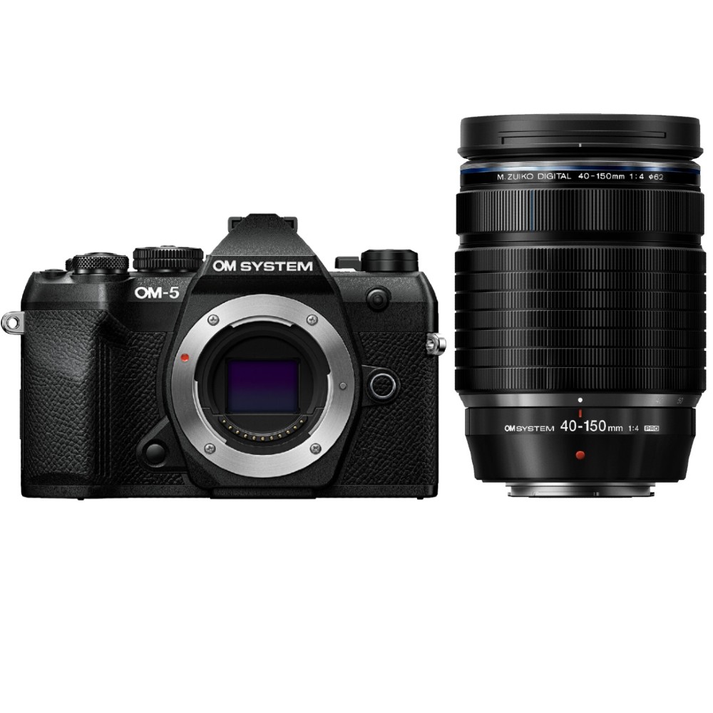 OM SYSTEM OM-5 II schwarz + ED 40-150mm F/4.0 PRO