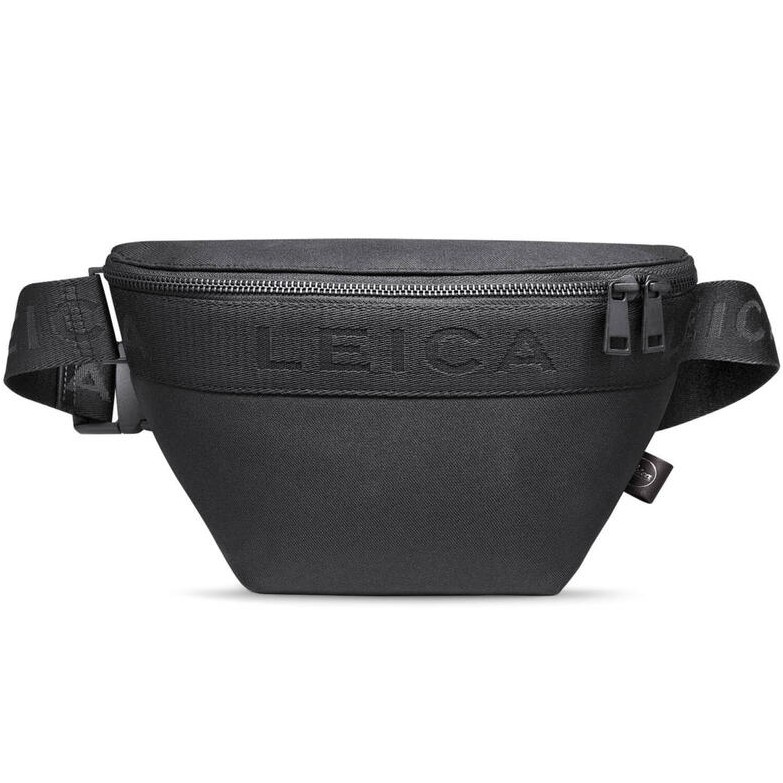 Leica Hüfttasche SOFORT, recycelter Stoff schwarz