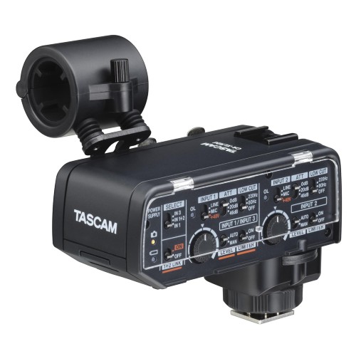 Tascam CA-XLR2d-F XLR-Mikrofonadapter für Fujifilm