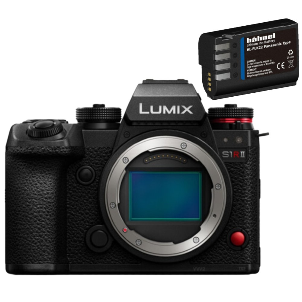 Panasonic Lumix DC-S1R mark II Body + Hahnel DMW-BLK22 Akku
