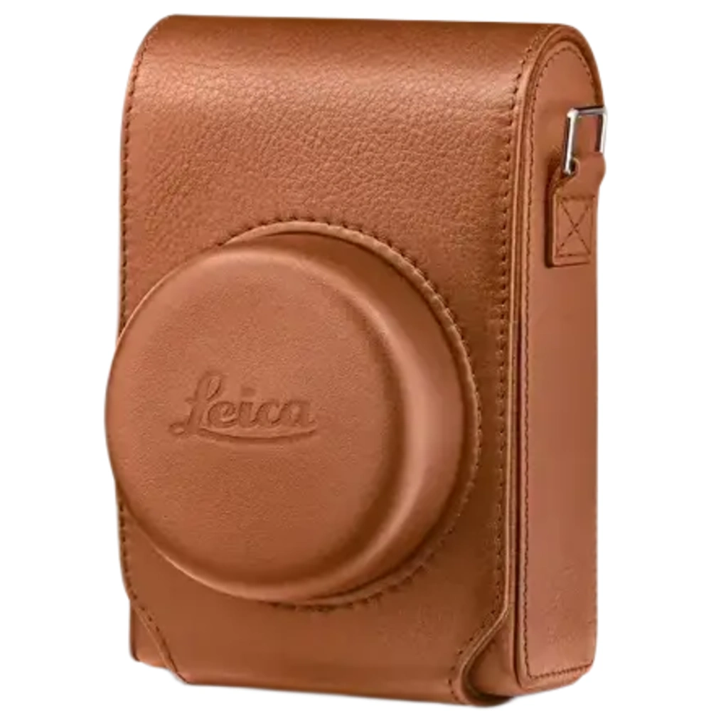 Leica 18599 Kameratasche, D-Lux 8 Leder - Cognac