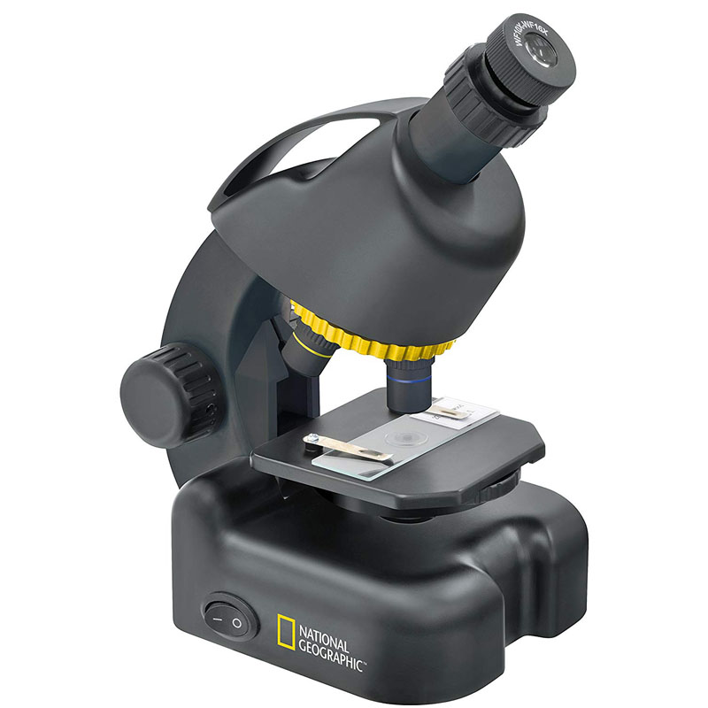 National Geographic Mikroskop 40-640x mit Smartphone Adapter