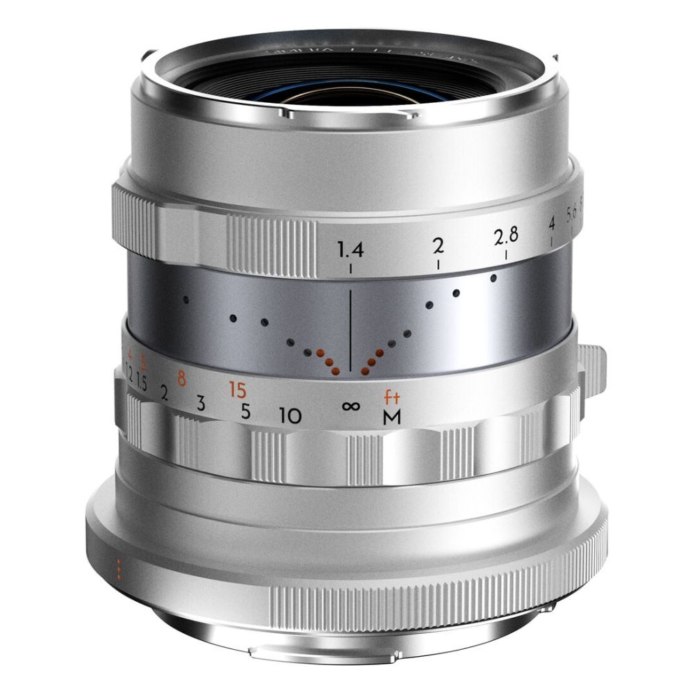 Thypoch Vollformat Simera 28 mm F/1,4 für Fujifilm X-Bajonett, silber