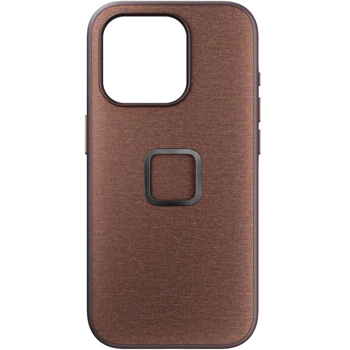 Peak Design Everyday Fabric Tasche für iPhone 15 Pro v2, Redwood