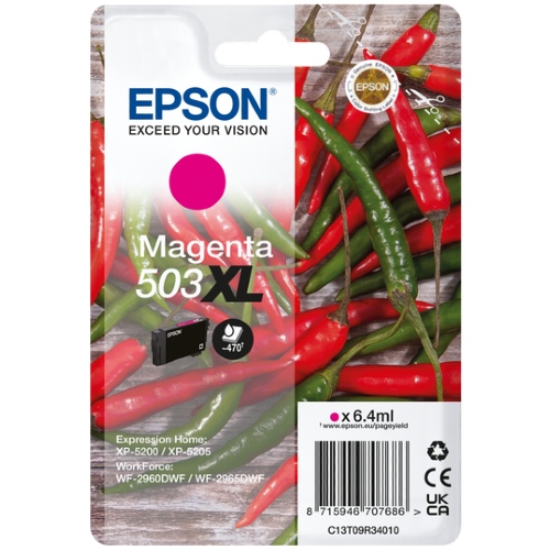 Epson Singlepack Magenta 503XL Tinte