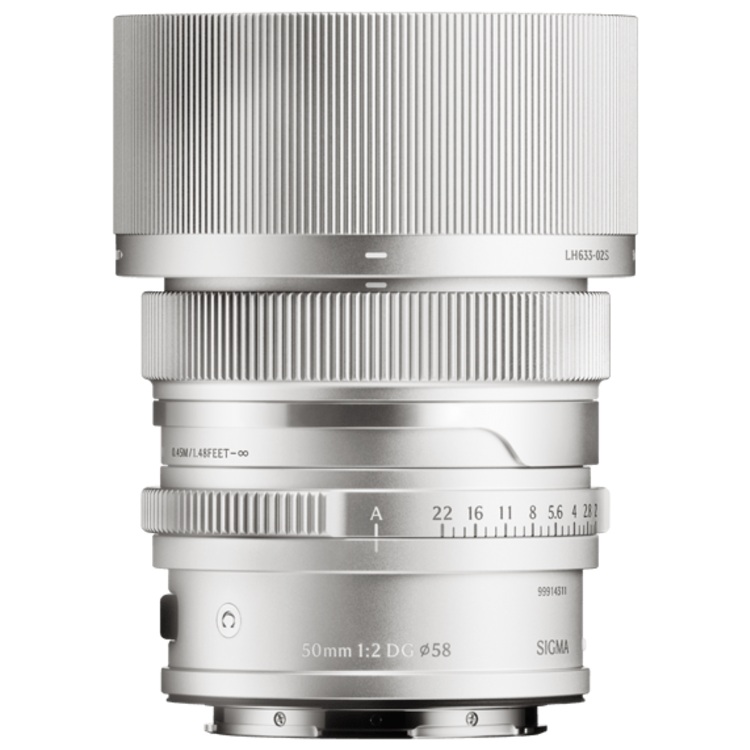 SIGMA 50mm f/2 DG Contemporary L-Mount - Silber