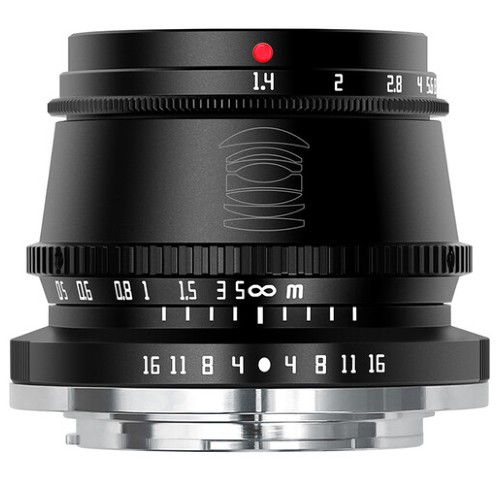 TTArtisan APS-C 35mm F1.4 Canon RF mount schwarz
