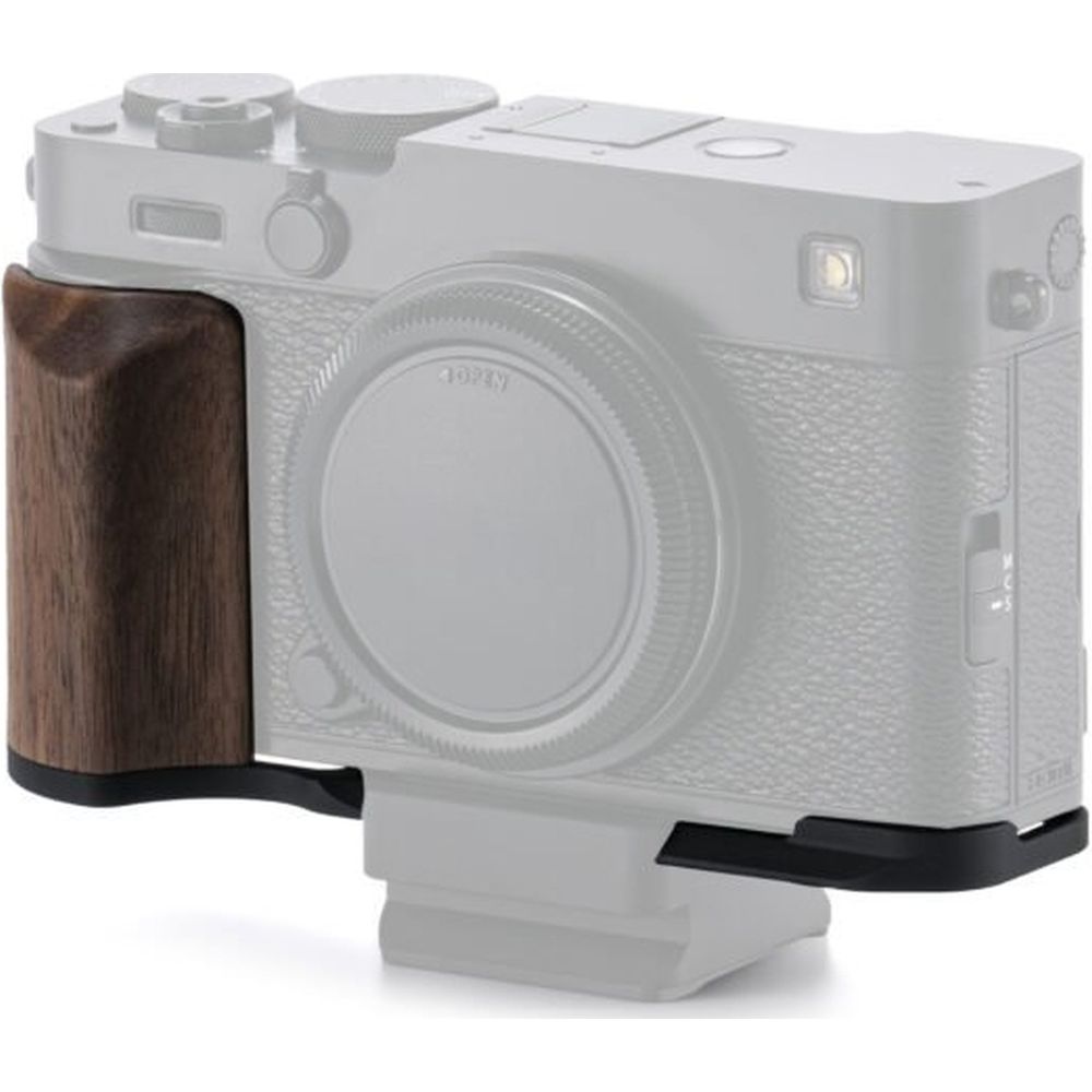 Tilta Montagegrundplatte mit Holzgriff für Fujifilm X-E5 - Schwarz