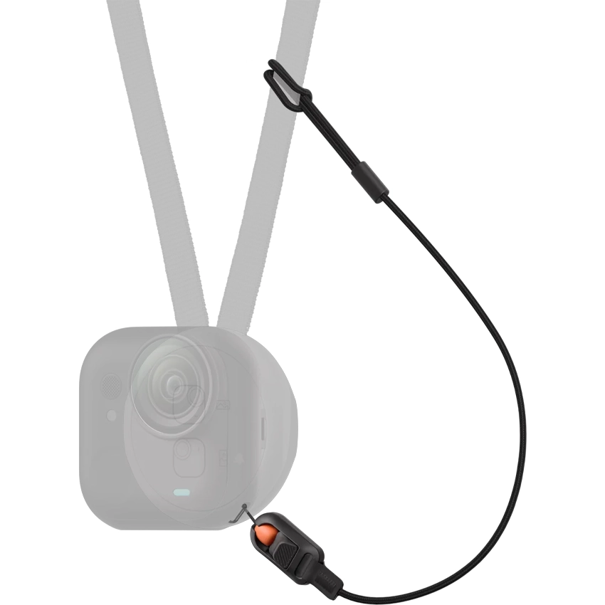 Insta360 GO Ultra Quick Release Safety Cord, schwarz