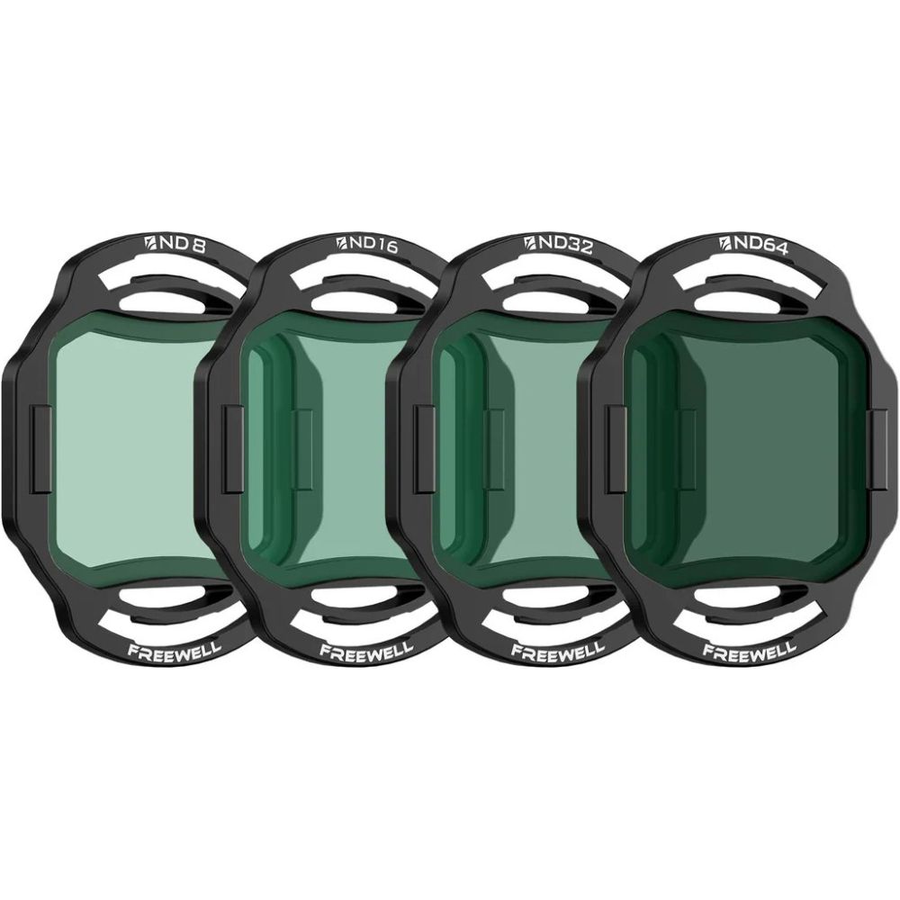 Freewell DJI O4 Air Unit Pro Filter Standard Day - 4er-Pack