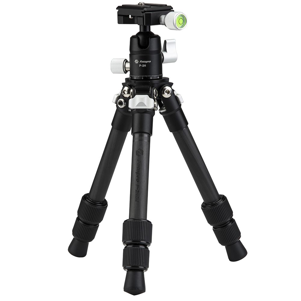 Fotopro P-2 Mini+P2H Carbon-Stativ mit Kopf