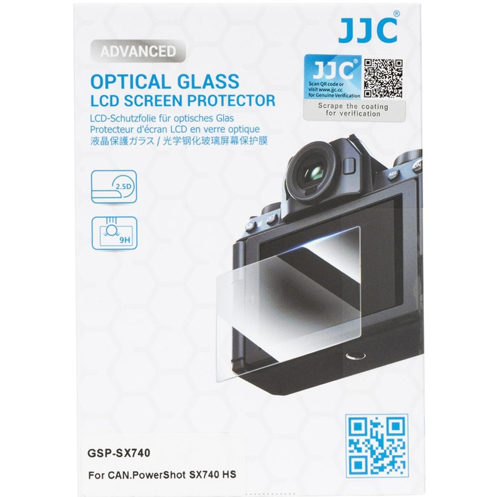 JJC GSP-SX740 Glas-Displayschutzfolie