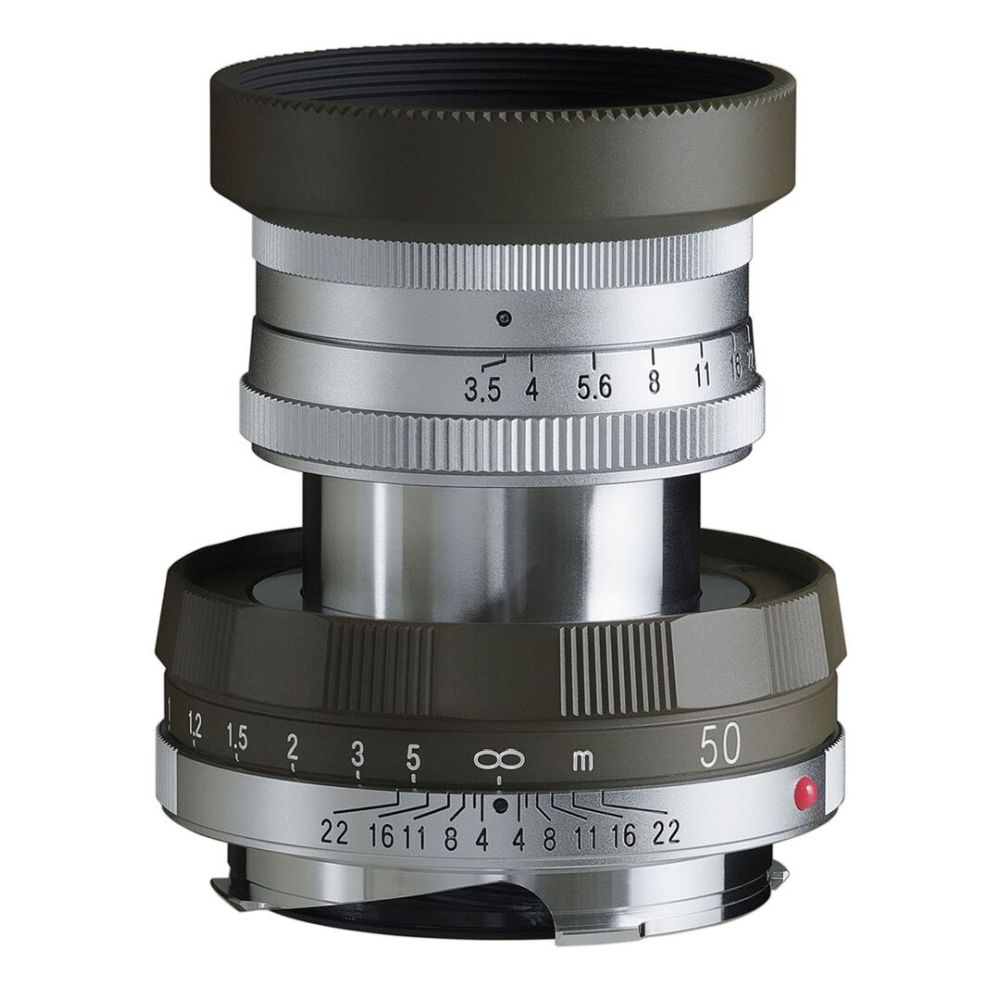 Voigtländer Lanthar 50mm F/3,5 Typ I Leica M-Mount, oliv
