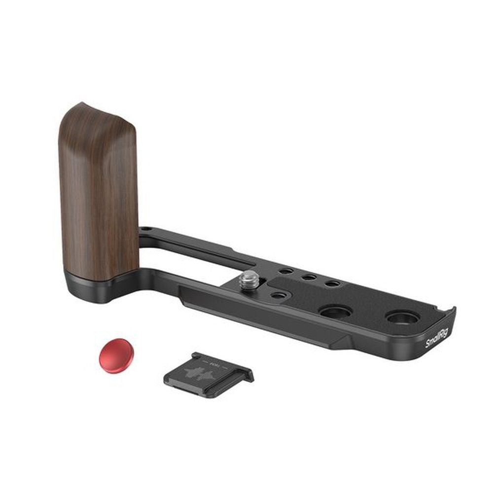 SmallRig 4805 L-förmiger Holzgriff für Fujifilm X100VI / X100V, schwarz