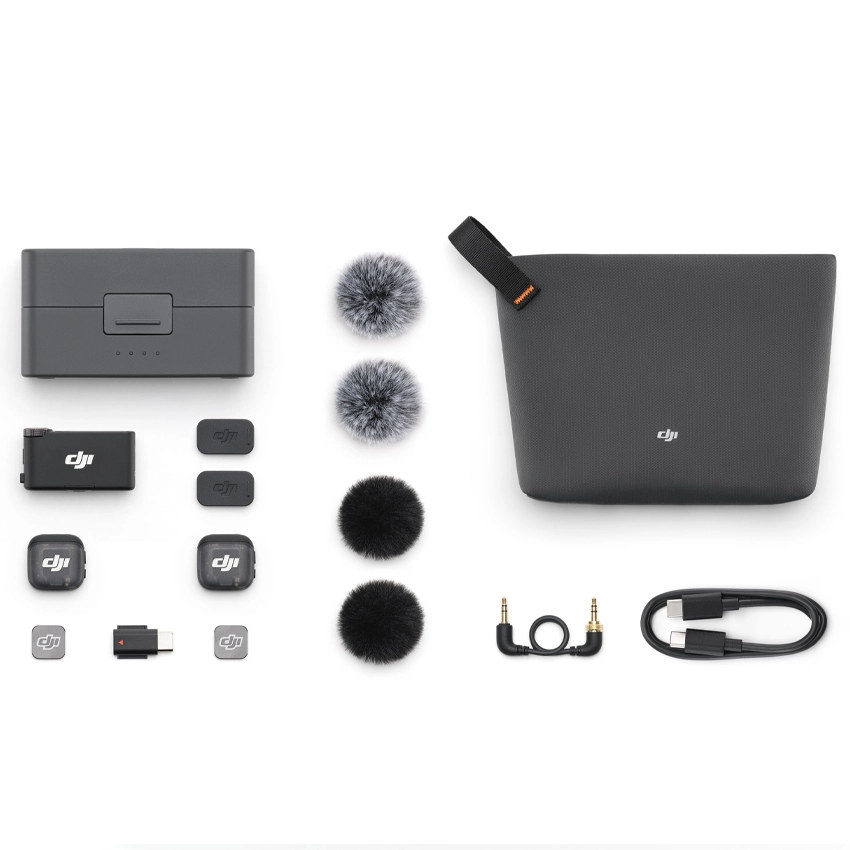 DJI Mic 3 (2 TX + 1 RX + Ladetasche)