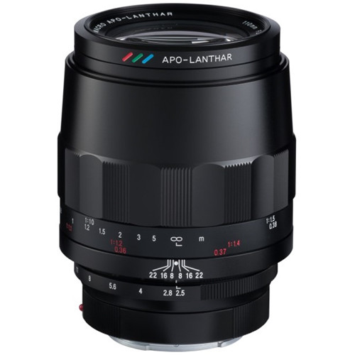 Voigtlander 110mm F/2.5 Macro APO-Lanthar schwarz Sony FE