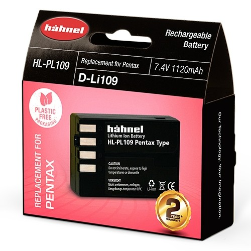 Hahnel HL-PL109 - Pentax D-LI109