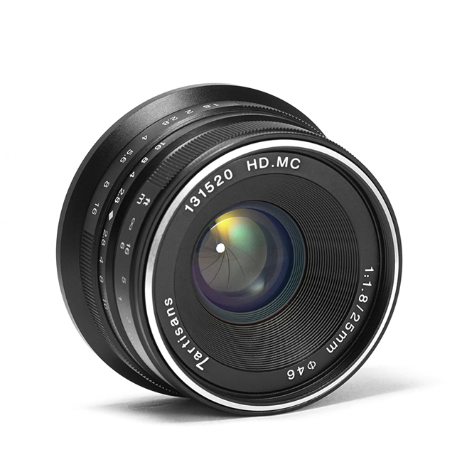 7artisans 25mm F/1.8 schwarz für Fuji X-Mount