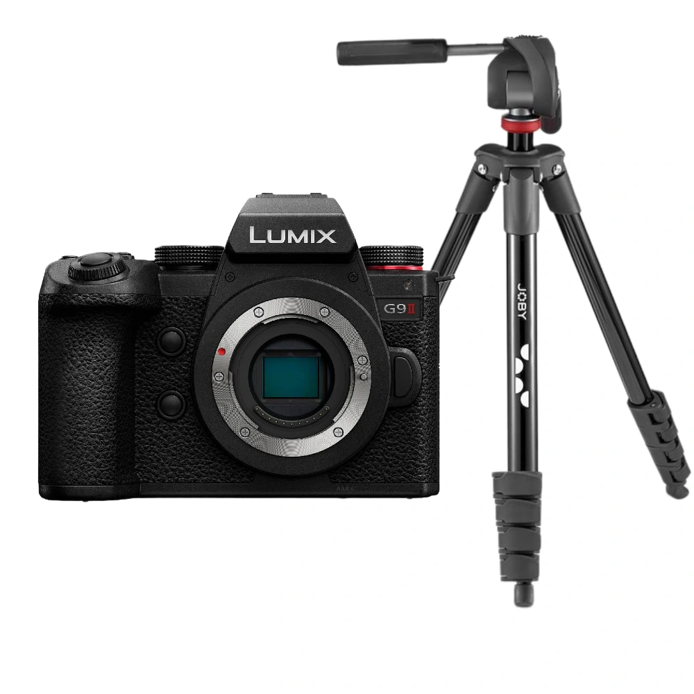 Panasonic Lumix DC-G9II Body + Joby Tripod