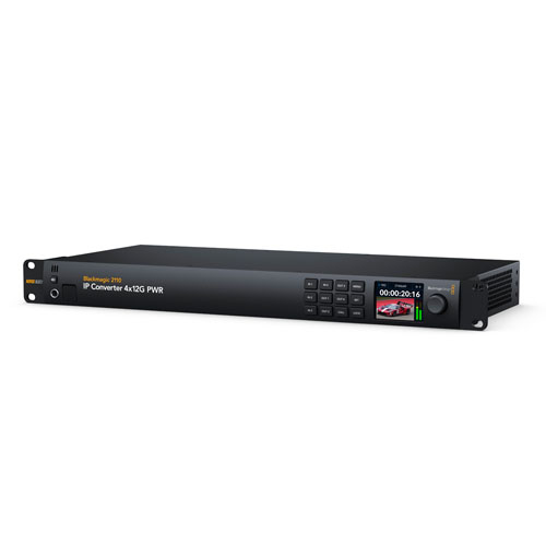 Blackmagic 2110 IP Converter 4x12G PWR