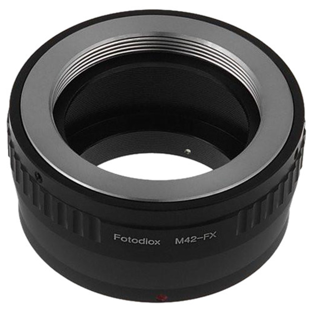Fotodiox Lens Mount Adapter - M42 Screw Mount SLR-Objektiv auf Fujifilm Fuji X-Serie (M42-FXRF-v2)