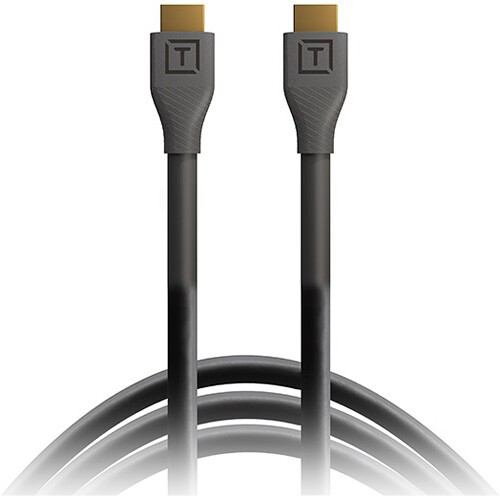 Tether Tools TetherPro HDMI-2.0-zu-HDMI-2.0-Kabel, 3 Fuß (1 m), Schwarz