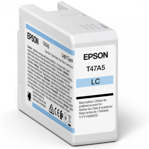 Epson Singlepack Light Cyan T47A5 UltraChrome Pro 10 ink 50ml