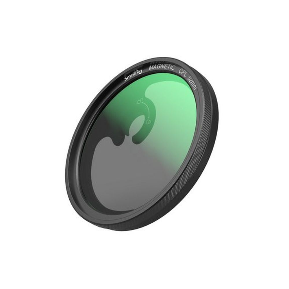 SmallRig 4388B MagEase Magnetic CPL Filter Kit mit M-Mount Filter Adapter (52mm)