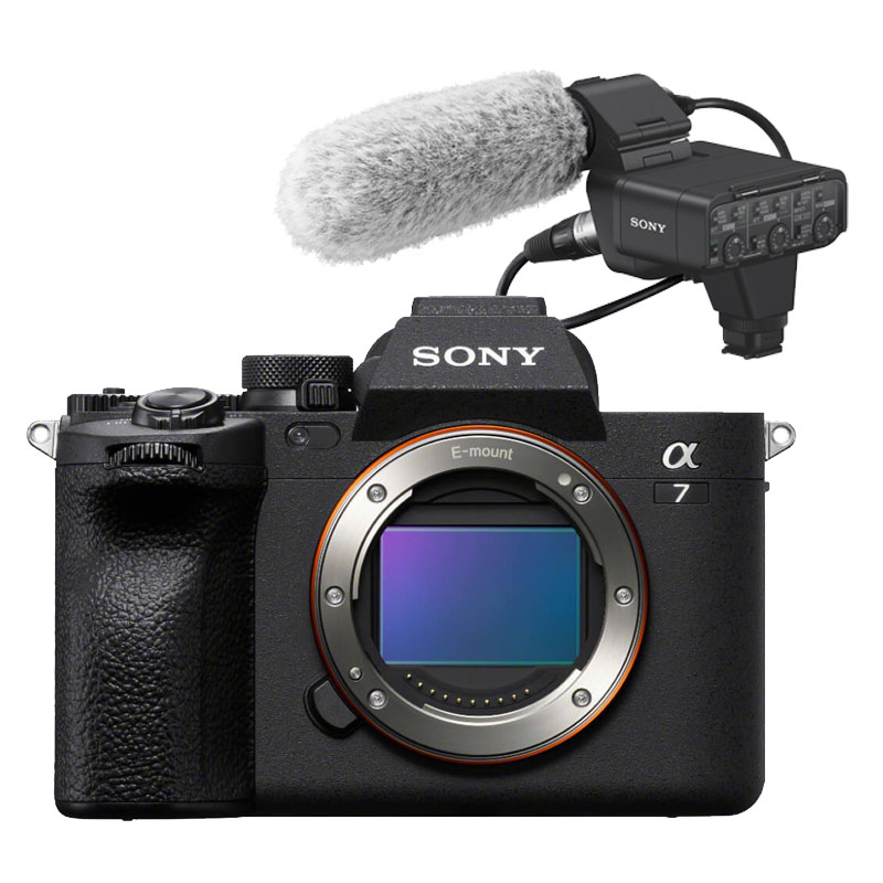 Sony Alpha 7 IV + XLR Adaptor Kit
