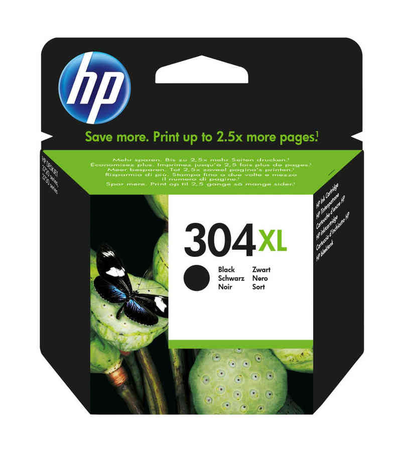 HP 304XL Tintenpatrone schwarz