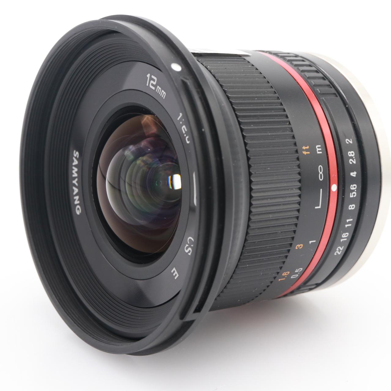Samyang 12mm F/2.0 NCS CS Sony E Zwart Gebrauchtware