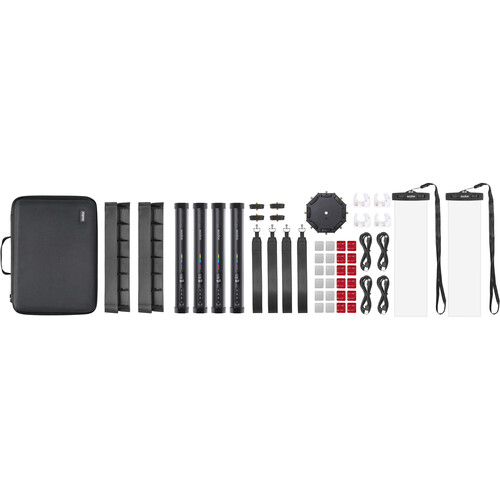 Godox TL30 RGB Röhrenlicht Kit mit vier Lichtern