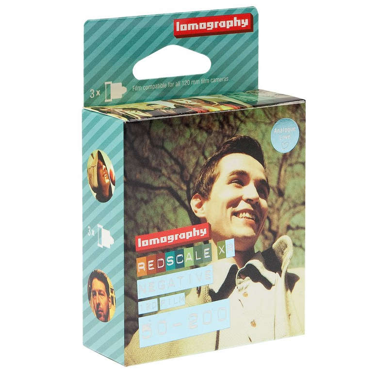Lomography Redscale XR 50-200 35 mm 3 Stück
