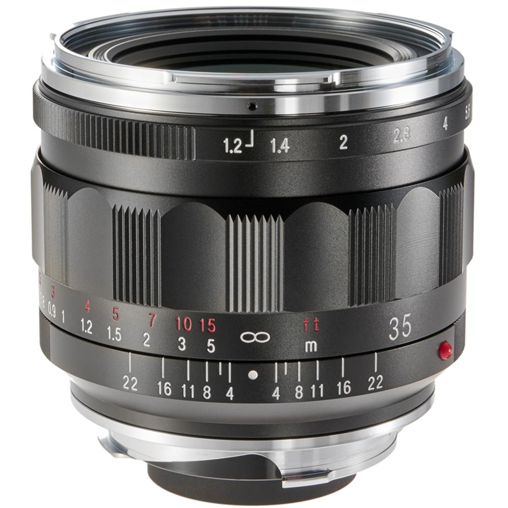 Voigtländer Nokton 35 mm ƒ/1,2 mm Asphärisch VM, III Schwarz (Leica M-Mount)