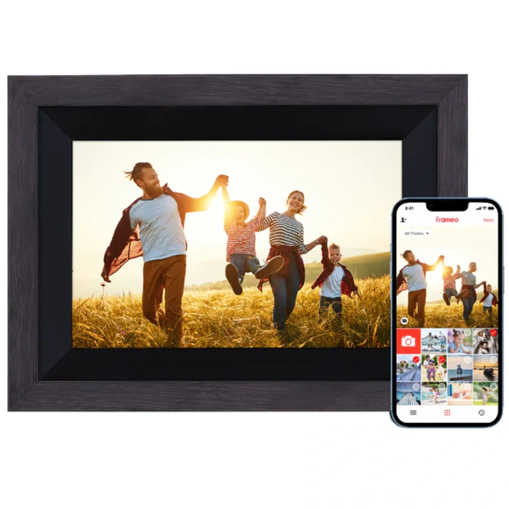 Rollei Smart Frame WiFi 105 Wooden Bl