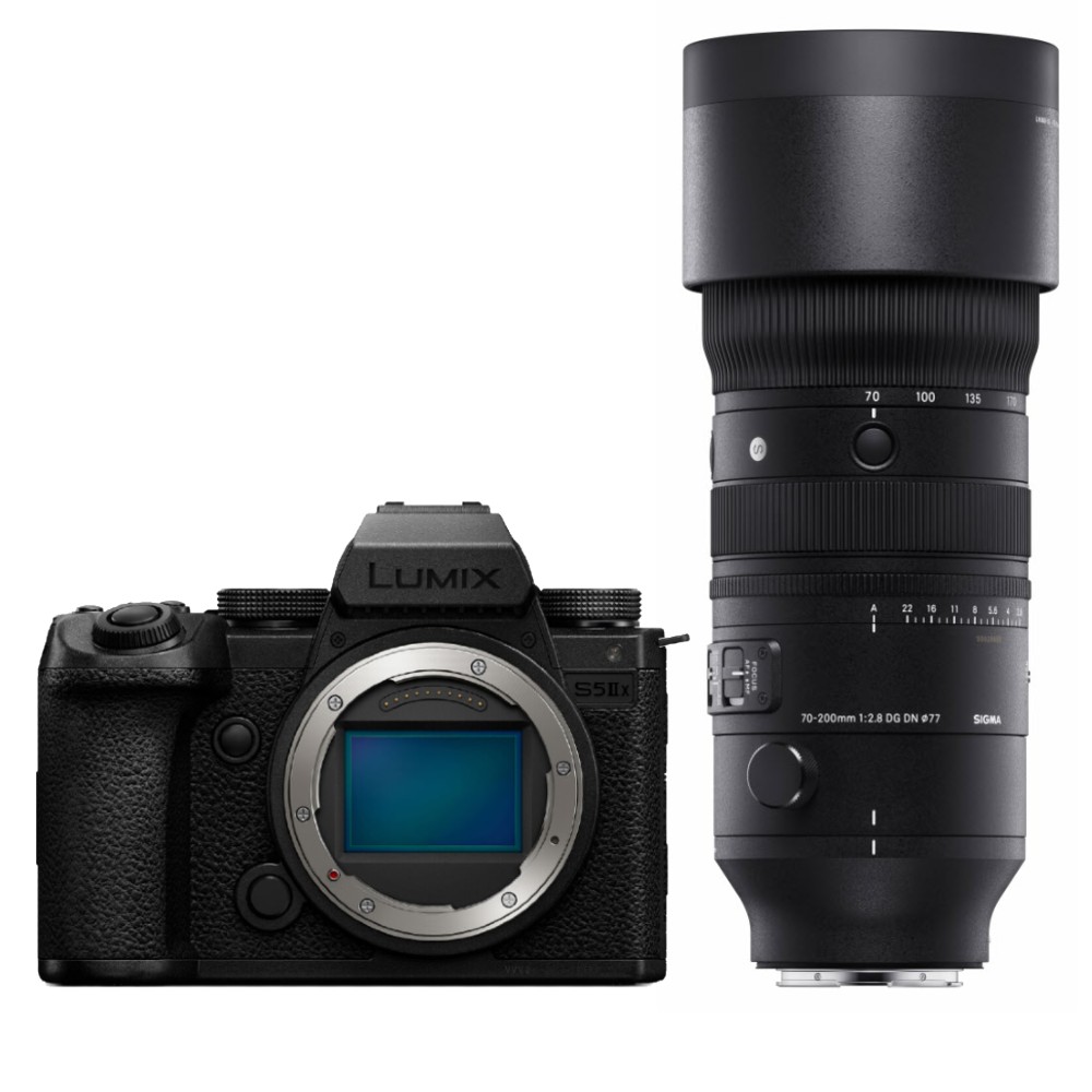 Panasonic Lumix DC-S5 IIX + Sigma 70-200mm F/2.8 DG DN OS Sports L-Mount