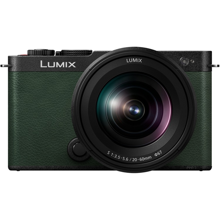 Panasonic Lumix S9 Housing Dark Olive Green + Lumix S 20-60mm F/3.5-5.6 L mount