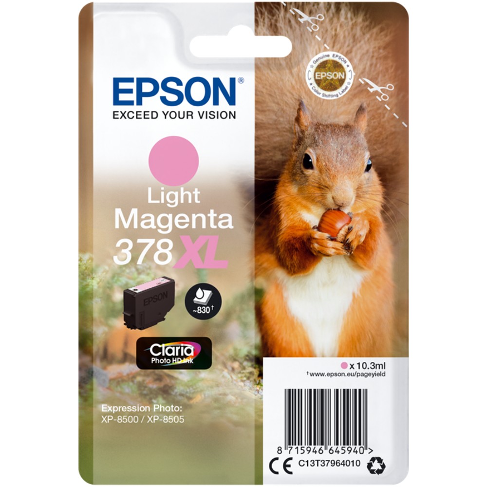 Epson 378XL Squirrel hell magenta